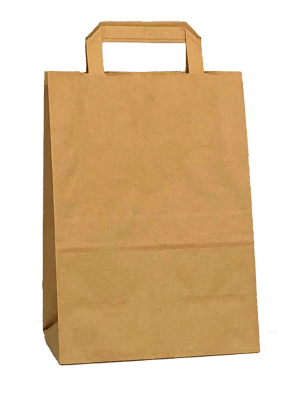 PetiteTempo 8-1/4"x4-3/4"x11-1/2" HD Square Handle Kraft Paper Shopping Bags