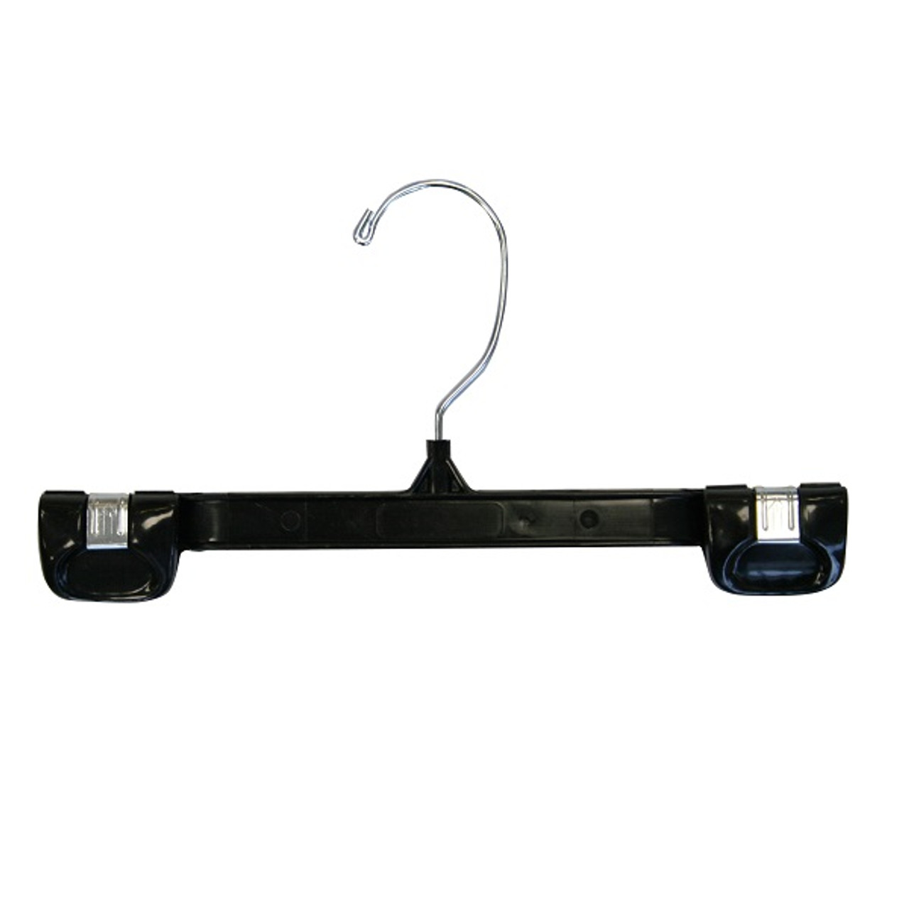 10" Black Adult/Youth Skirt or Pant Hanger with Metal Hook per 100