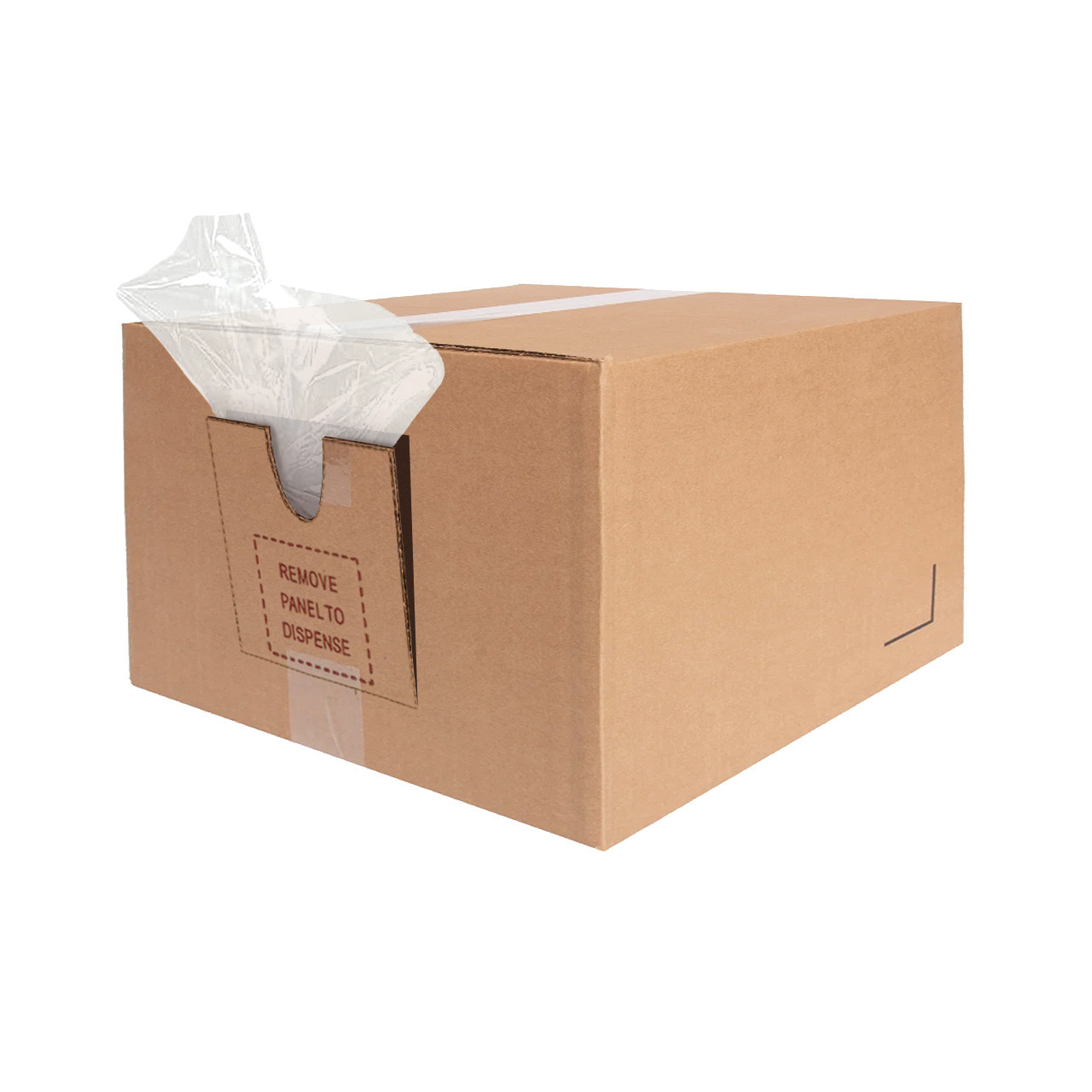 15lb. Clear Poly Pound 10 x 5 x 20"