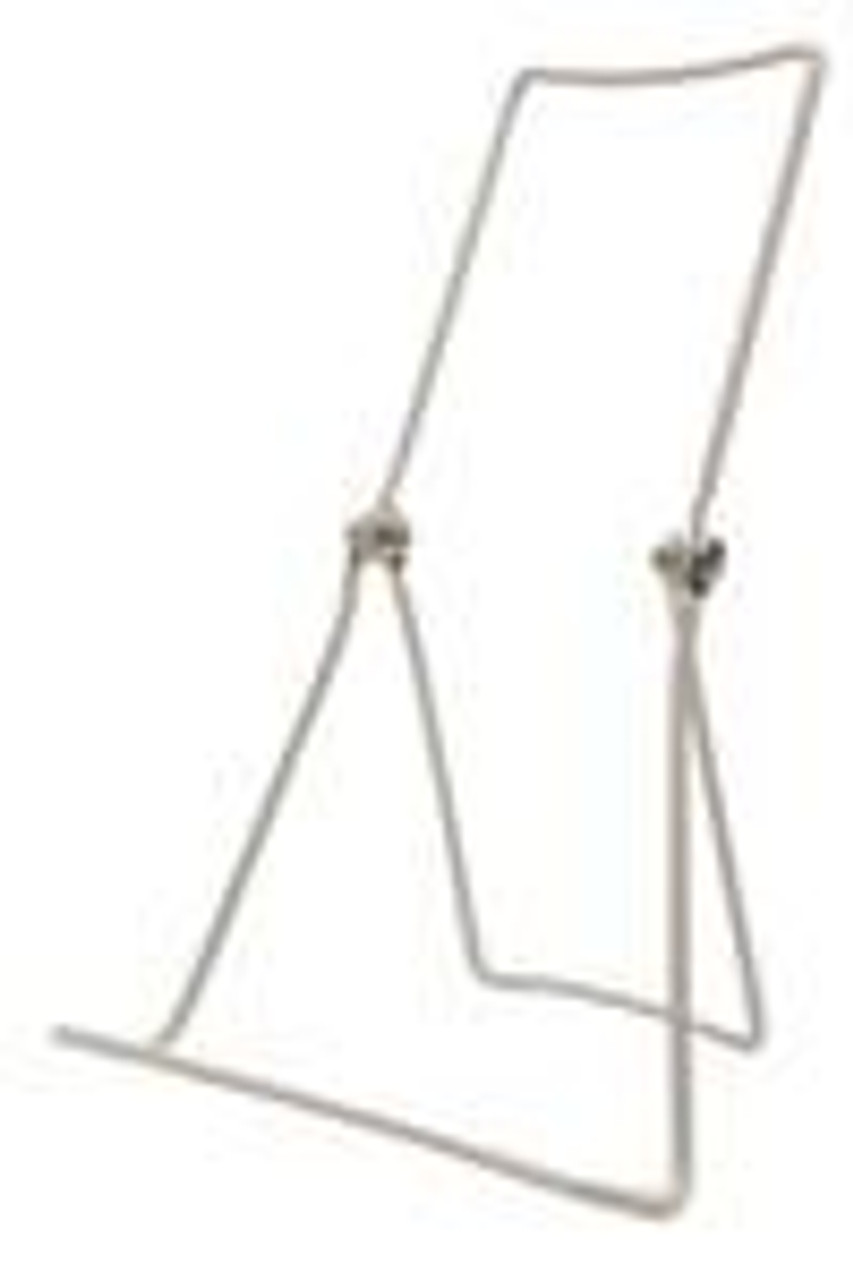 White 3 Way All Wire Easel 3-3/4"W x 1-1/2"D x 8"H