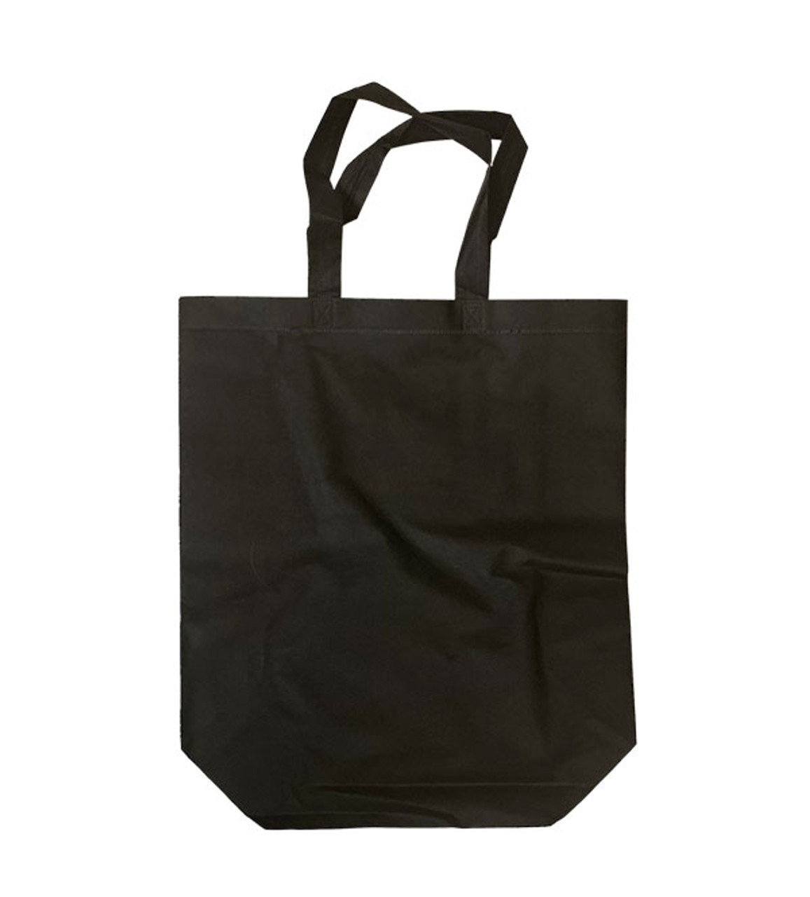 Black Non-Woven Bag 15-1/2"W x 6" side gusset x 15-1/2"H