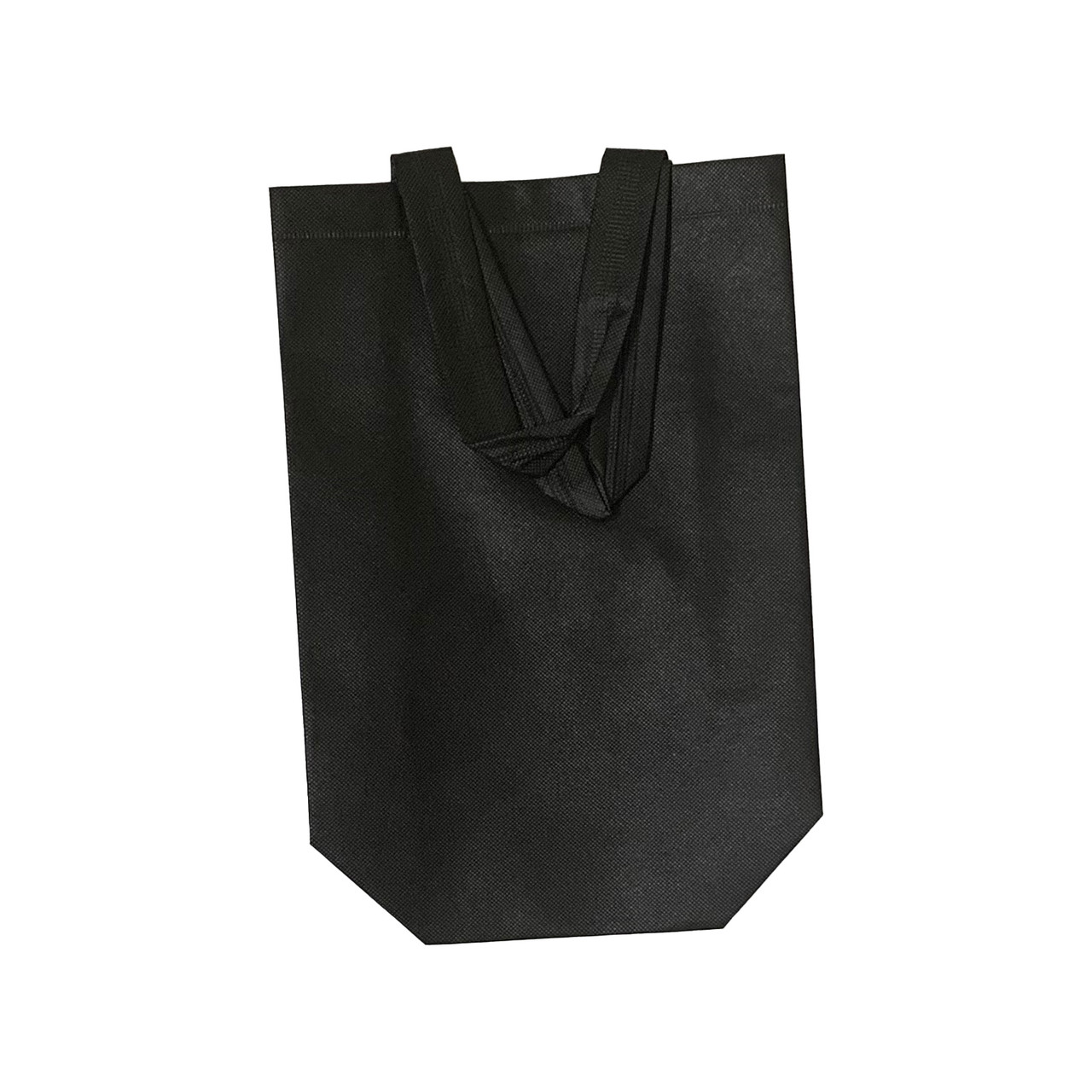 70 GSM Black Non-Woven Bag 9-1/2