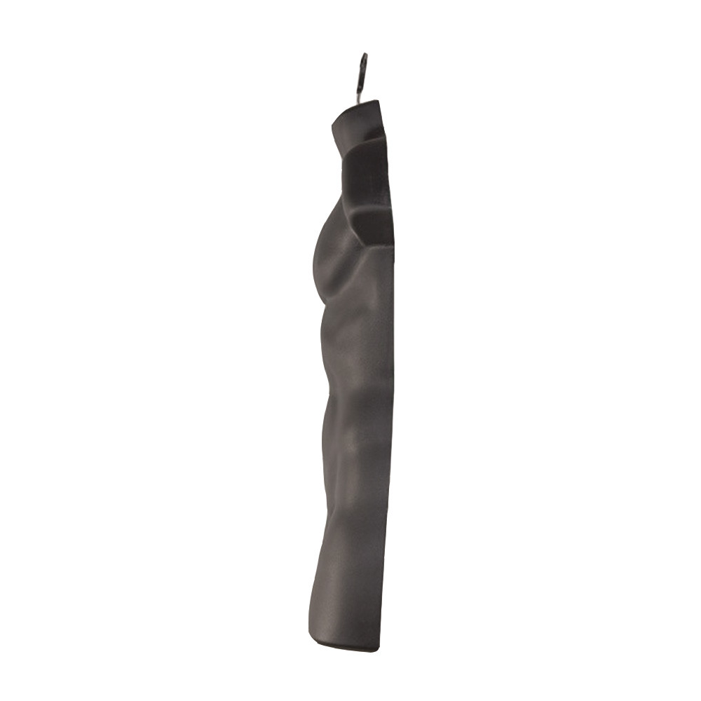 Black Male Half Round Form Mannequin