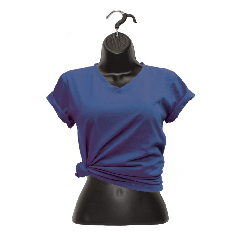 Black Upper Torso Half Round Female Mannequin