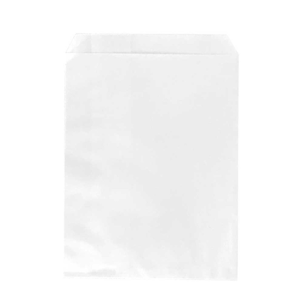 7"x10" White Paper Accessory Bags per 1000