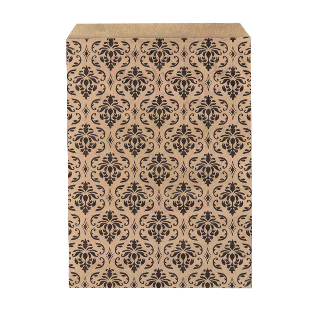 6" x 9" 100/pkg Damask Paper Notion Bags