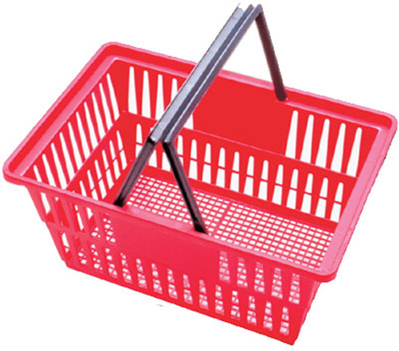 Red 17"w x 11.5"d x 8.5"h  Shopping Baskets-ea.