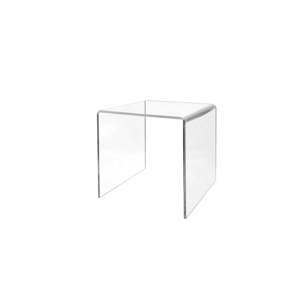 3"x3"x3" Square Clear Acrylic Individual Risers