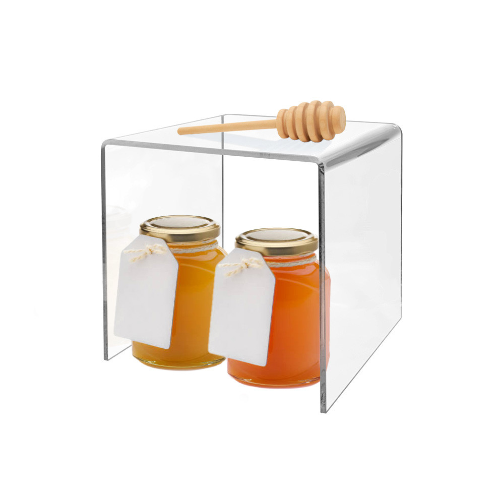 6"x6"x6" Square Clear Acrylic Individual Risers