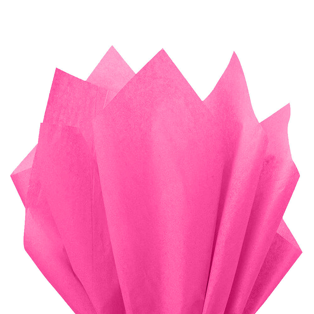 Hot Pink Premium Colored Tissue Paper 20” x 30”
