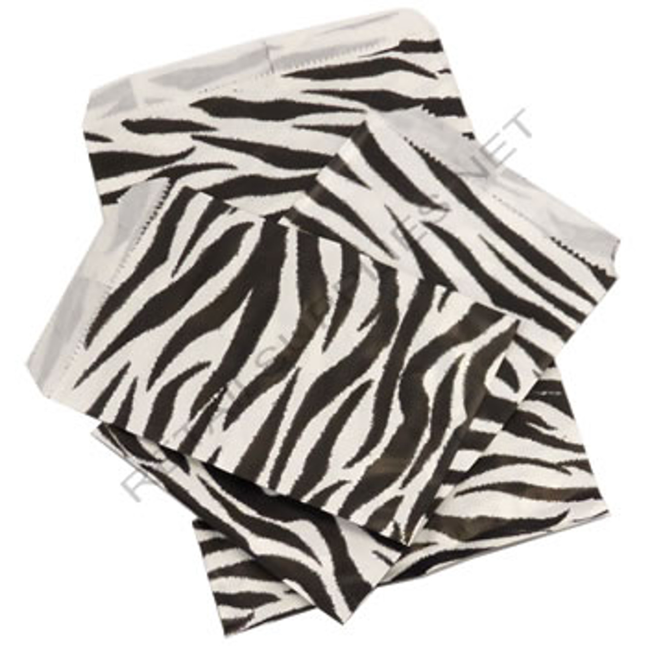 6" x 9" 100/pkg Zebra Paper Notion Bags