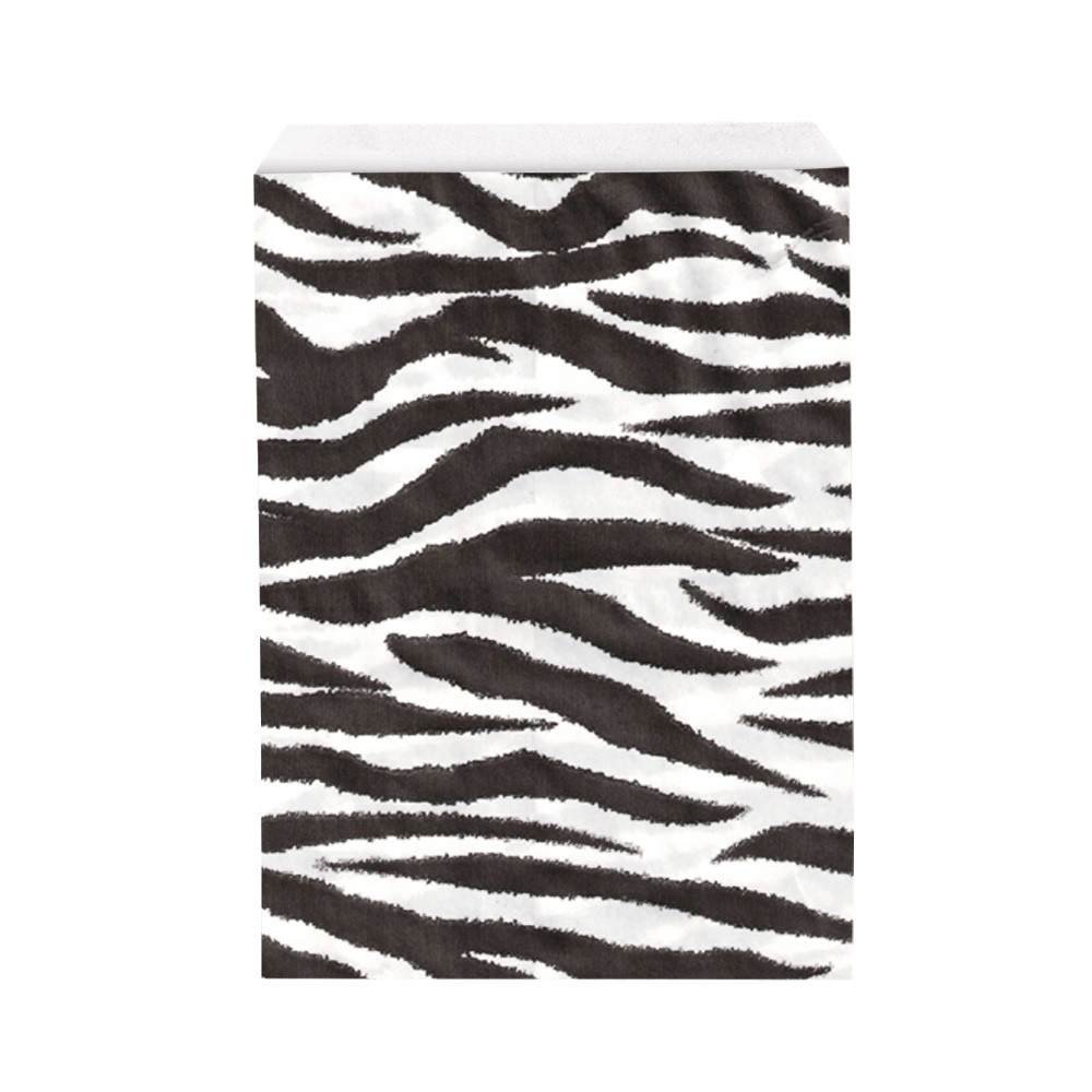 5" x 7" Zebra Paper Notion Bags