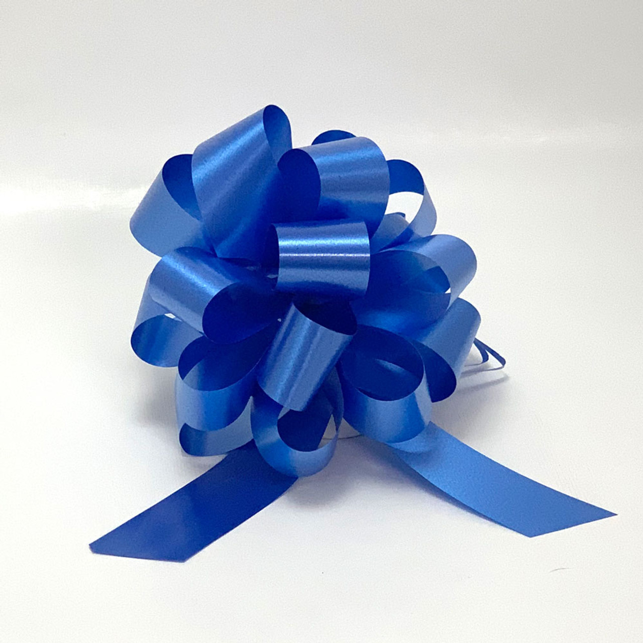 Royal Blue 4" 20 Loop Pull Bows (25)