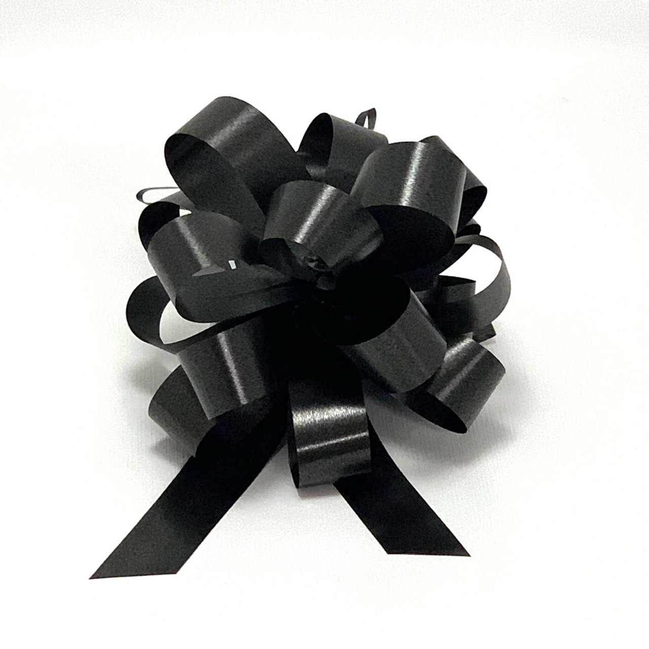 Black 5-1/2" 20 loop Pull Bows pkg. 25