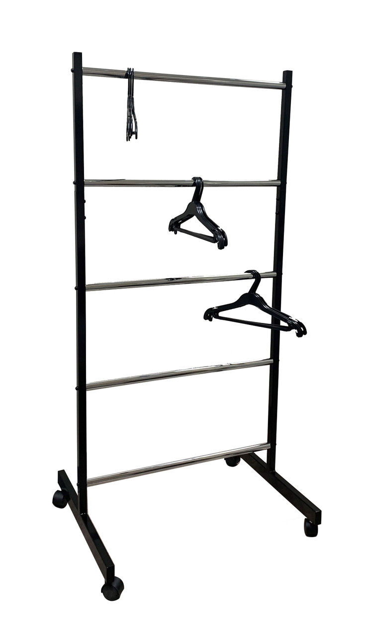 Hanger Storage Rack with casters