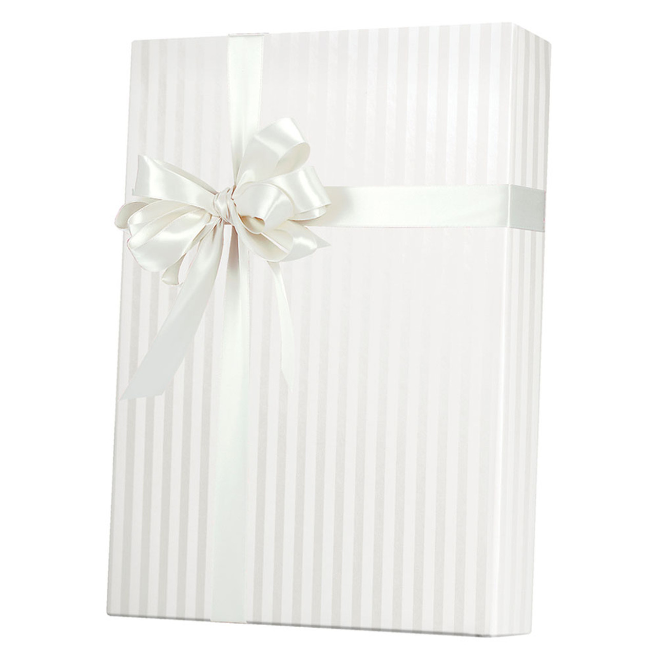24" x 833' Pearl Stripe Gift Wrap
