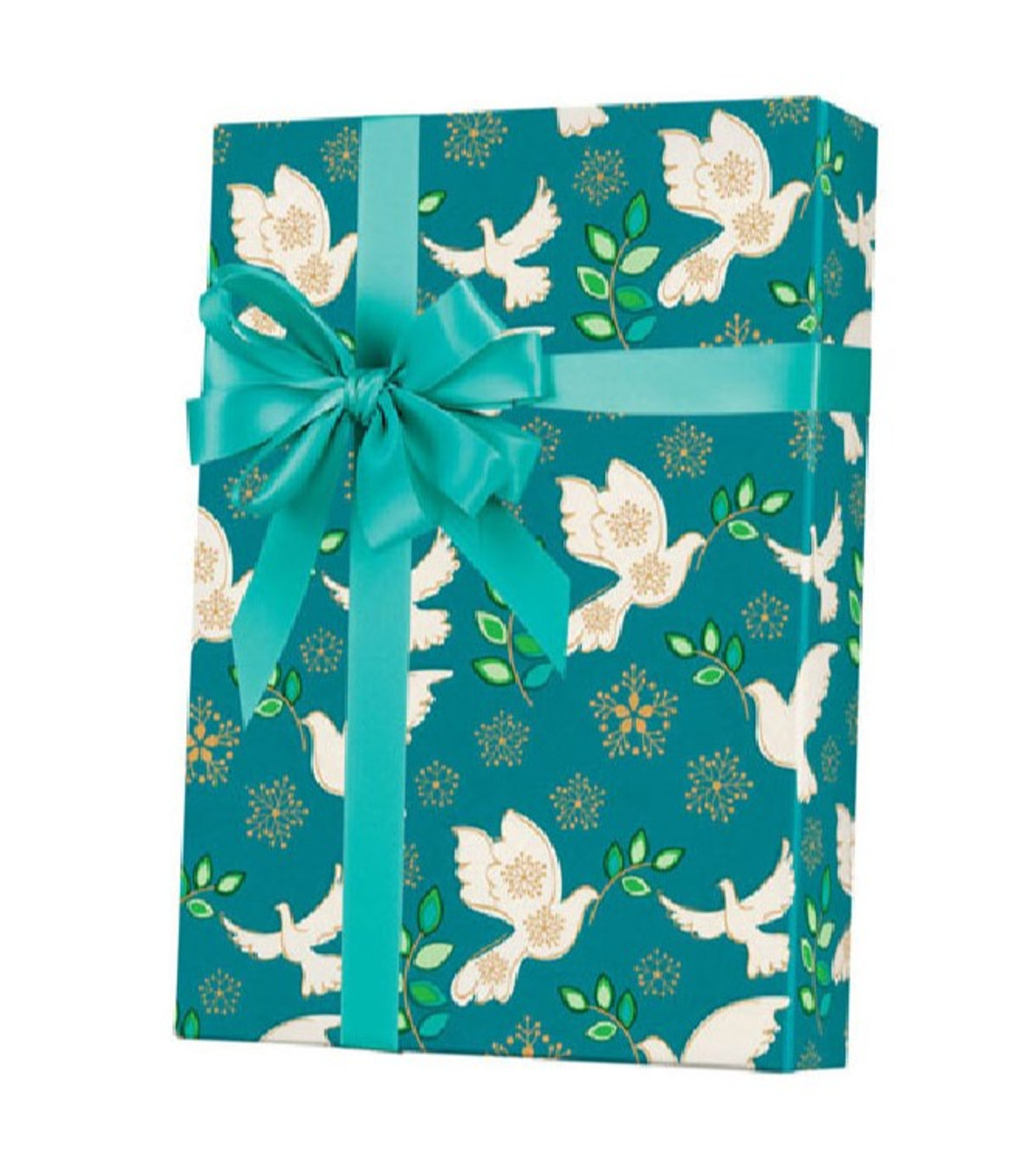 24" x 833' Holiday Peace Gift Wrap