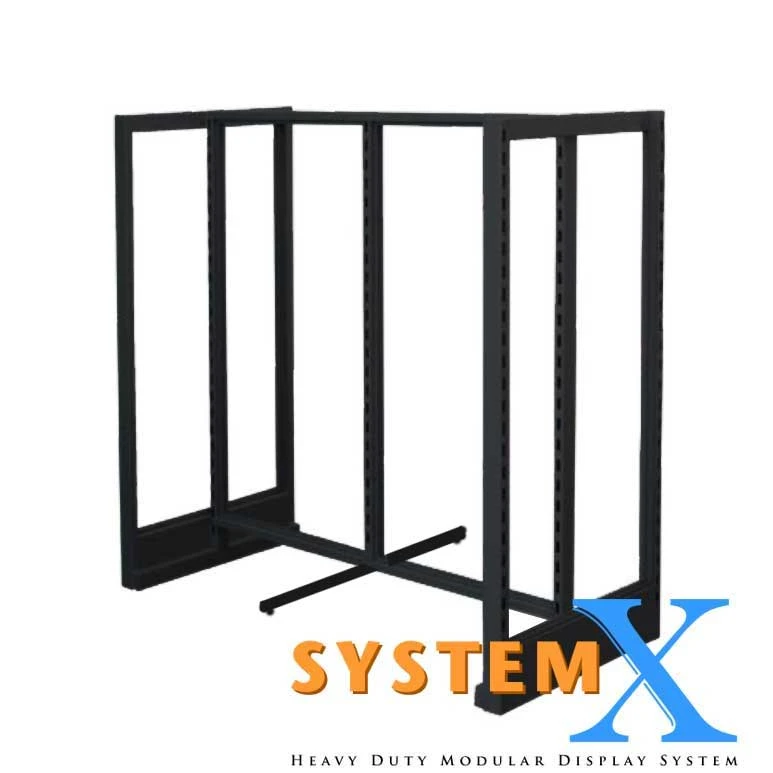 System X Matte Black H Unit - 48" x 24" x 54"h