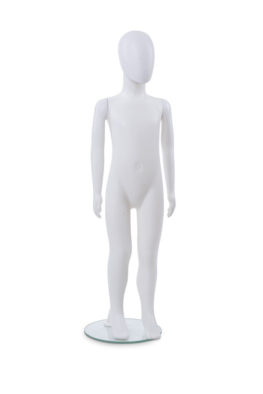 The Durables Satin White Child 3-4 Years Old  Mannequin