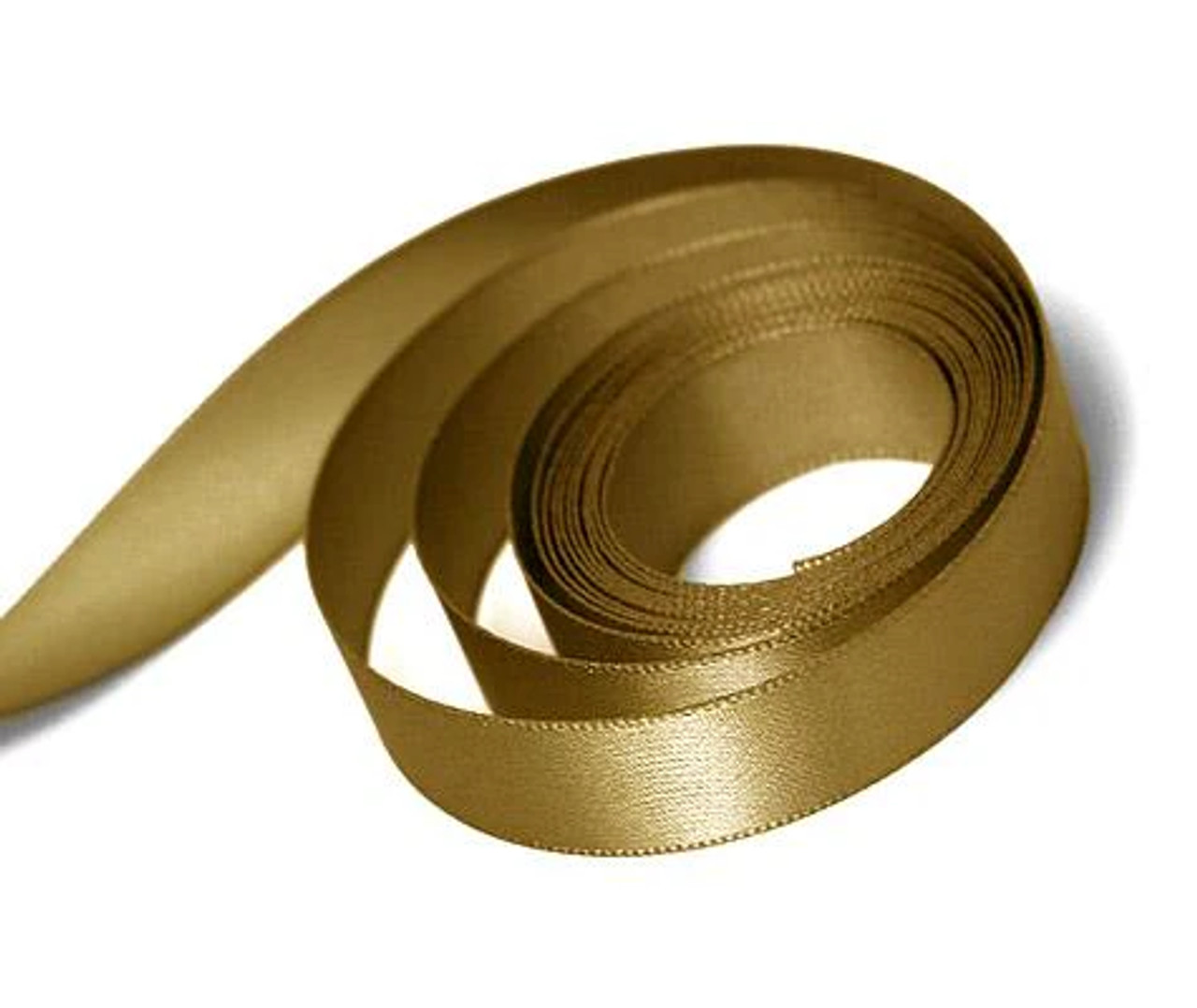 1-1/2" x 50yds Milk Chocolate Single Face Satin Ribbon