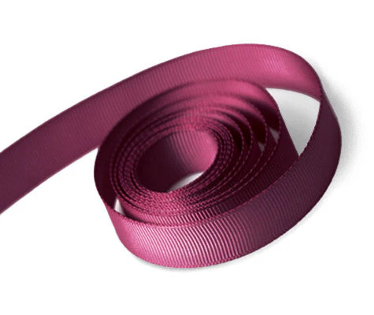 1/4" X 100yds Wine Grosgrain Ribbon