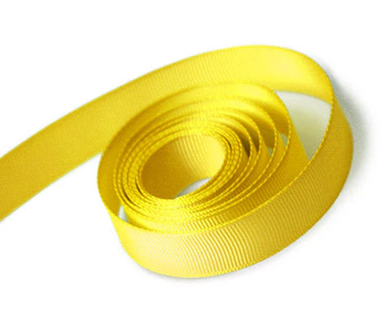 7/8" X 100yds Maize Grosgrain Ribbon