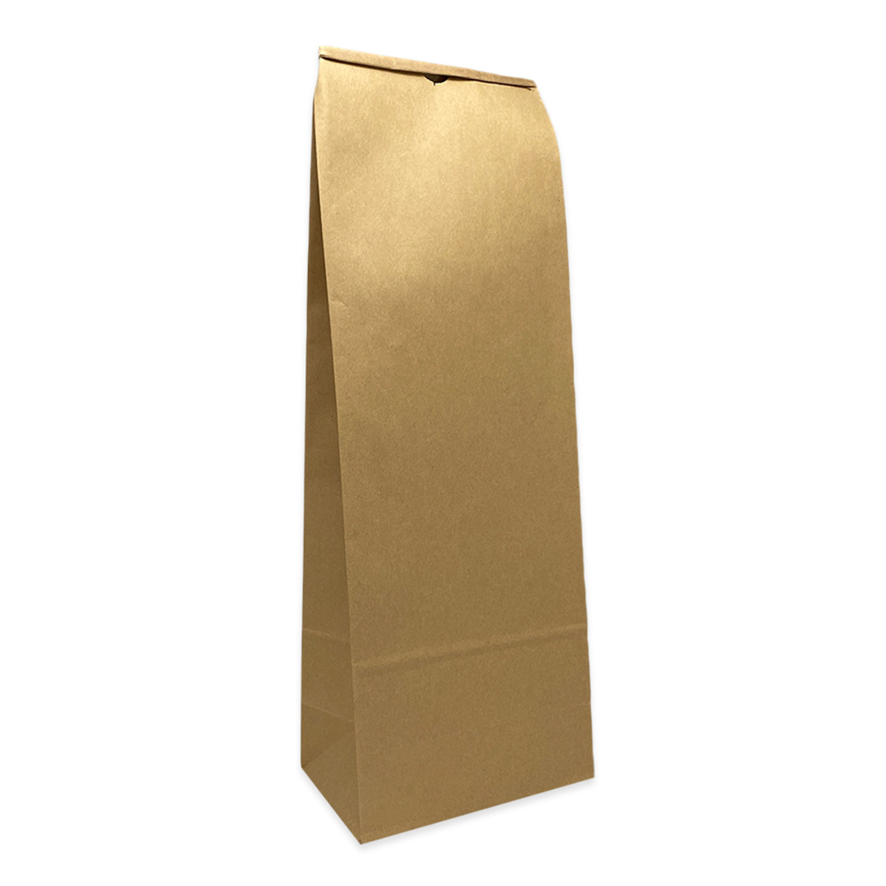 5 lb. 6-1/2" x 4" x 18" Kraft Coffee Bags per 100