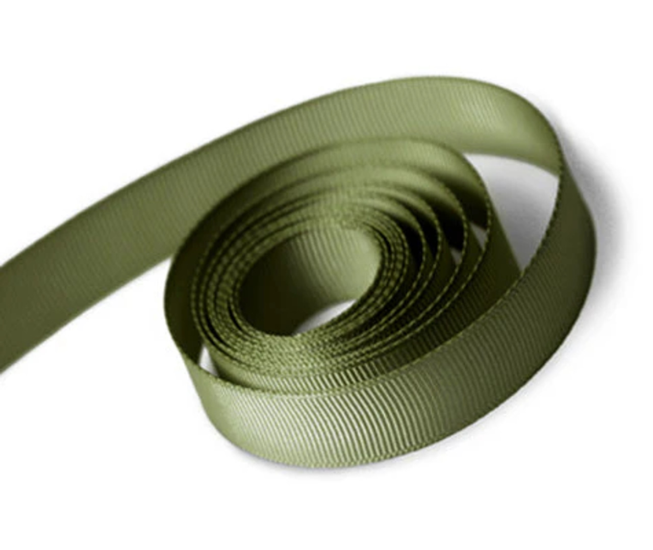 3/8" X 100yds Olive Drab Grosgrain Ribbon