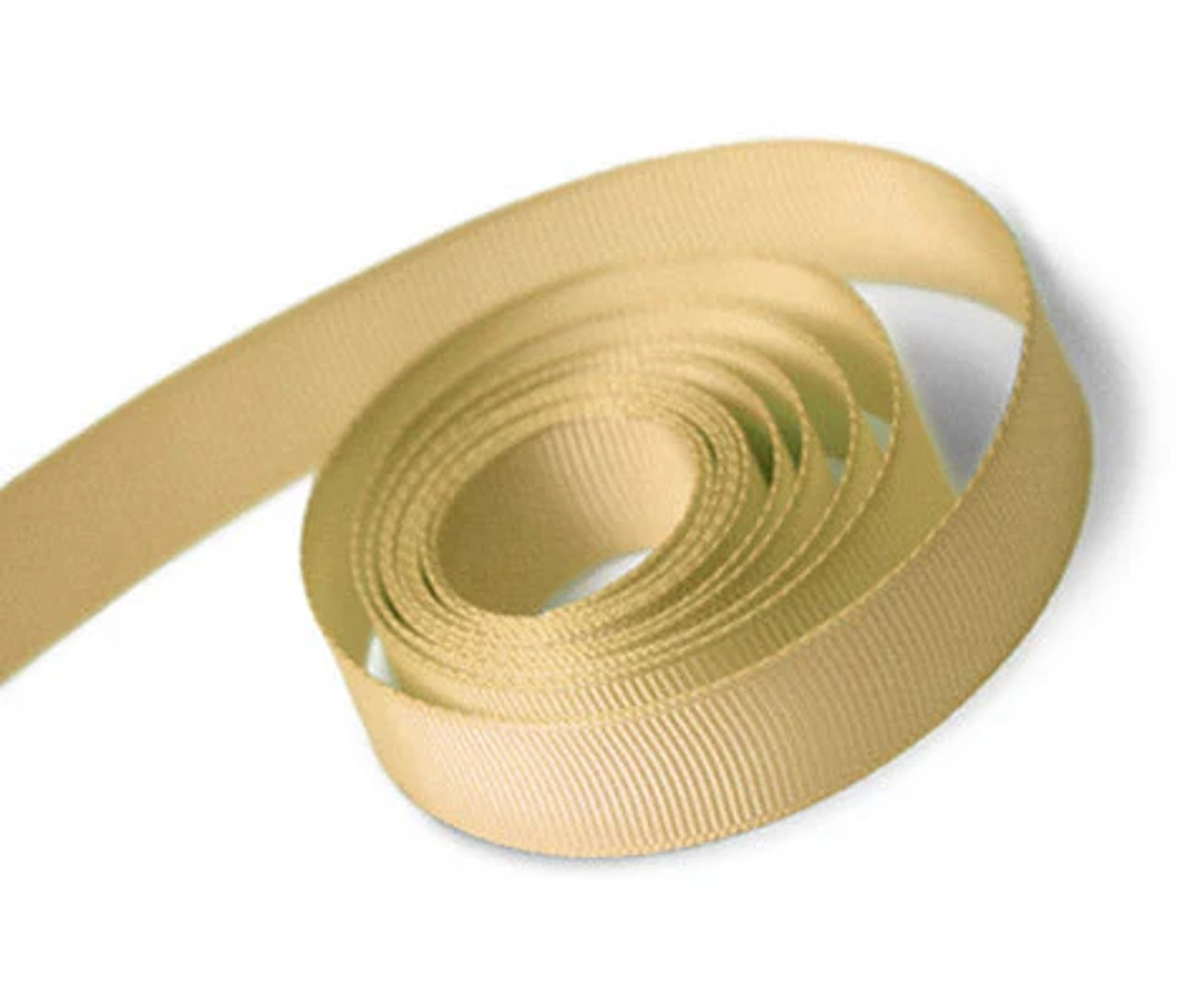 1/4" X 100yds Natural Grosgrain Ribbon