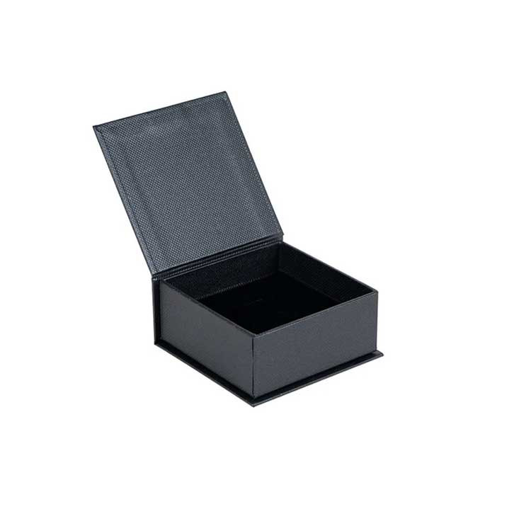 3" x 3" x 1-1/4" Akoya Black Pearl Jewellery Box