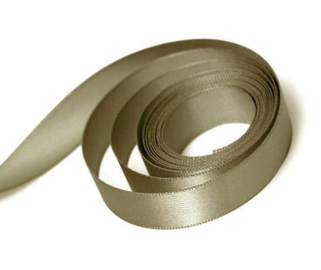 5/8" x 100yds Steel Single Face Satin Ribbon
