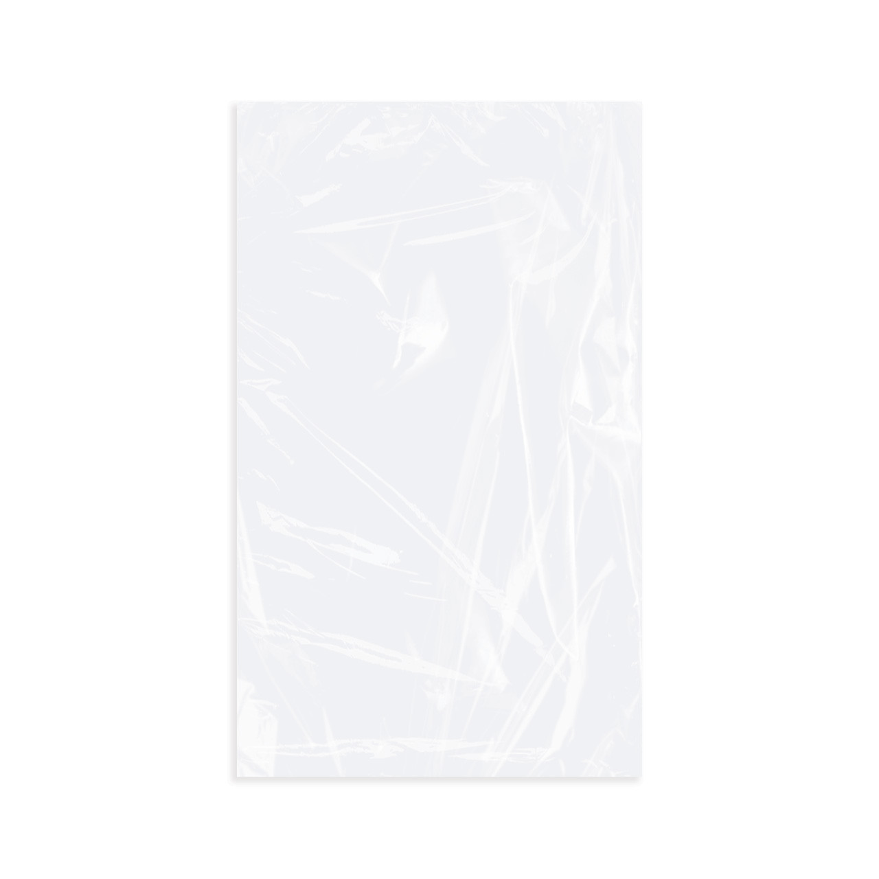 10" x 16" Clear Flat Poly Bags