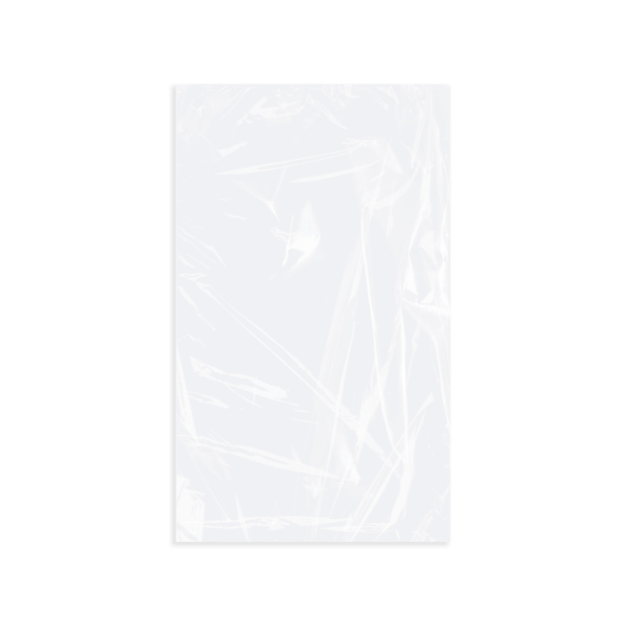 9" x 15" Clear Flat Poly Bags