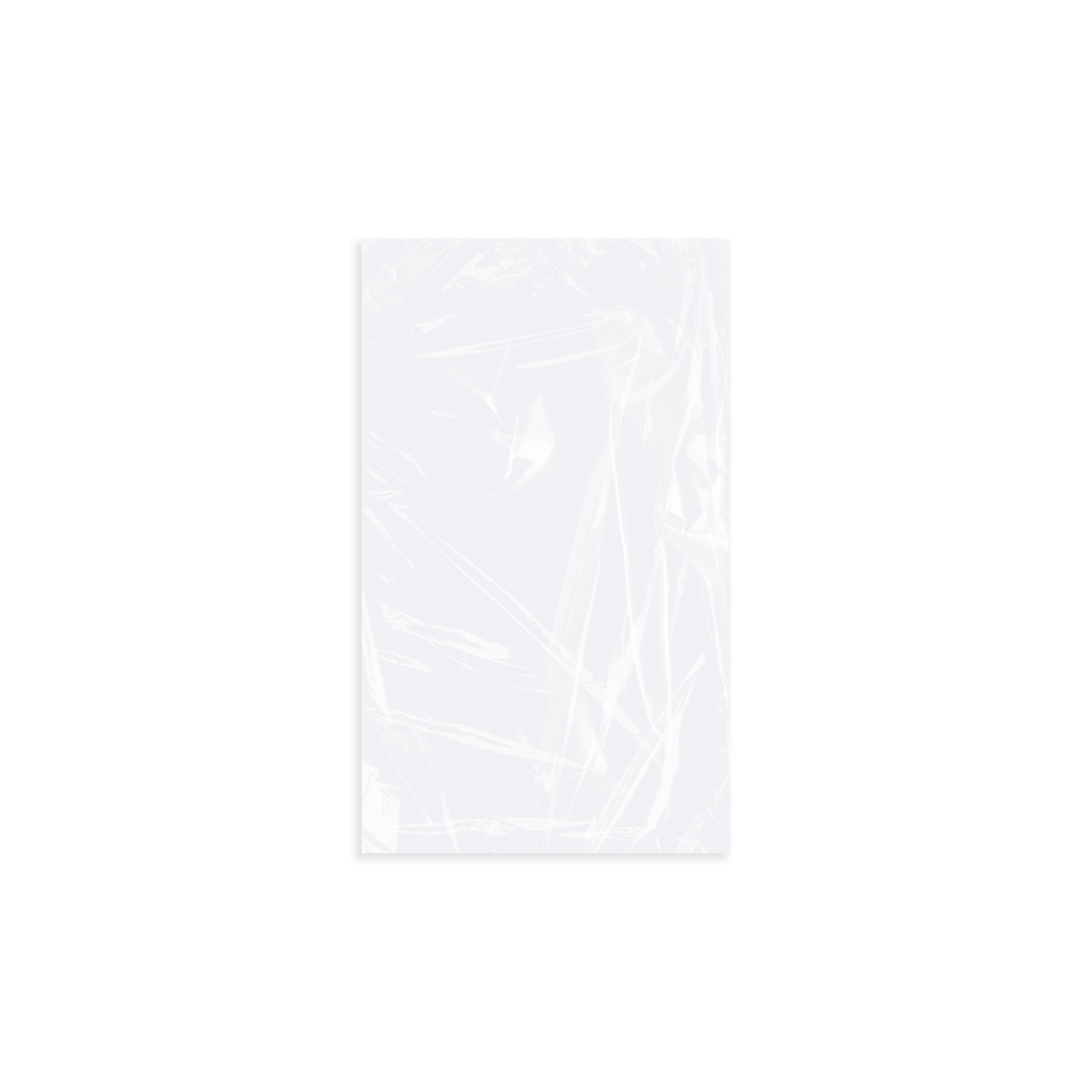 6" x 10" Clear Flat Poly Bags