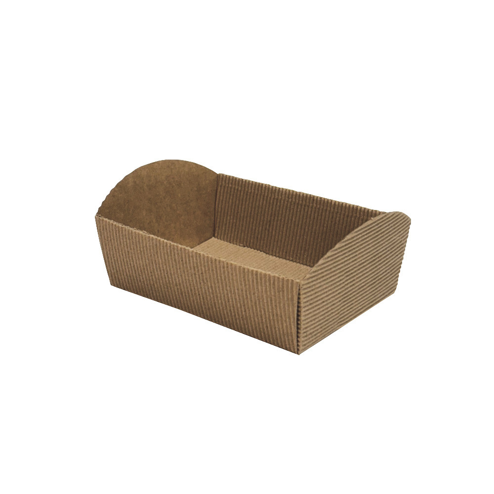 5-3/4"l x 4-3/4"w x 1-5/8" Corrugated Basket Tray