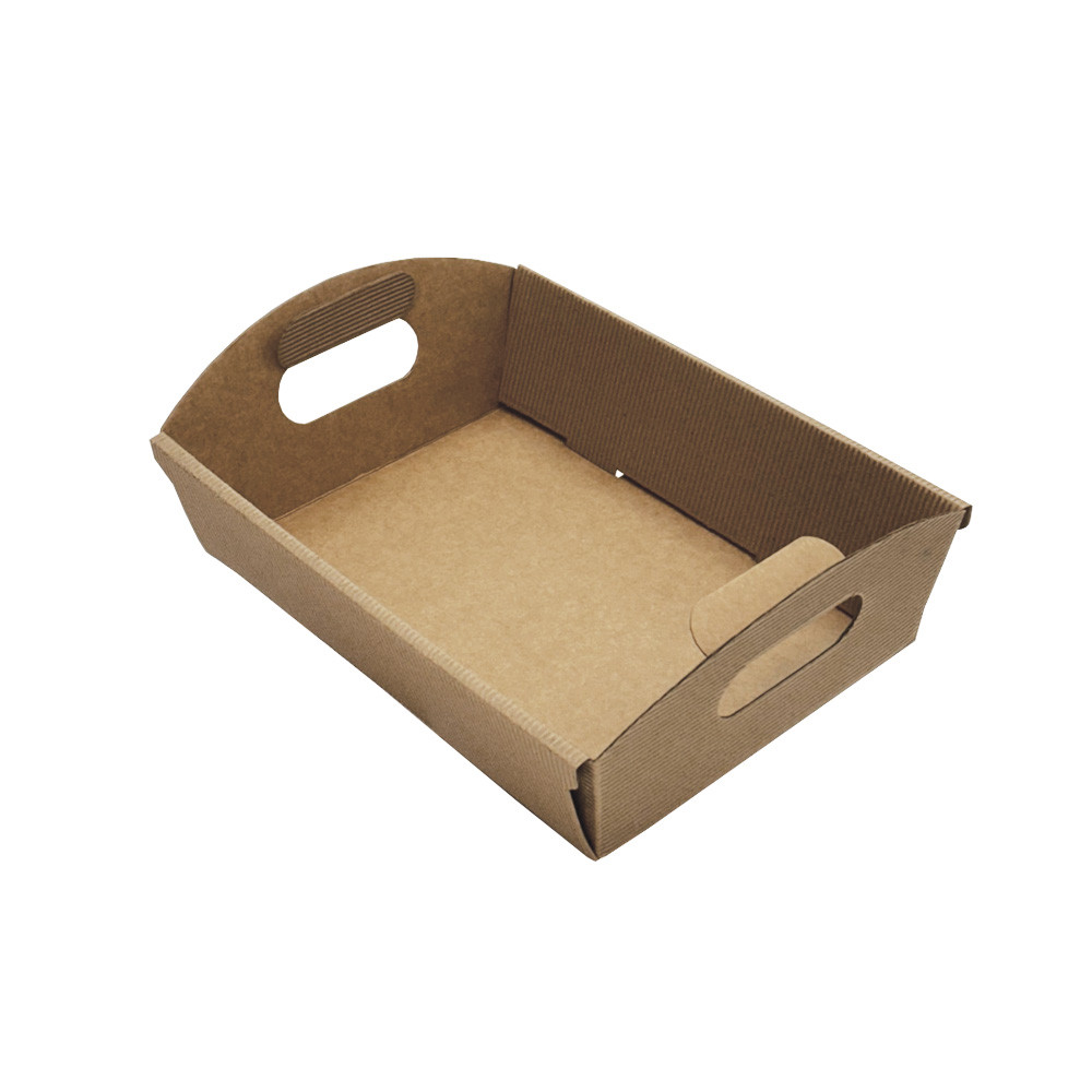 10"l x 7-1/4"w x 2-3/8" Corrugated Basket Tray