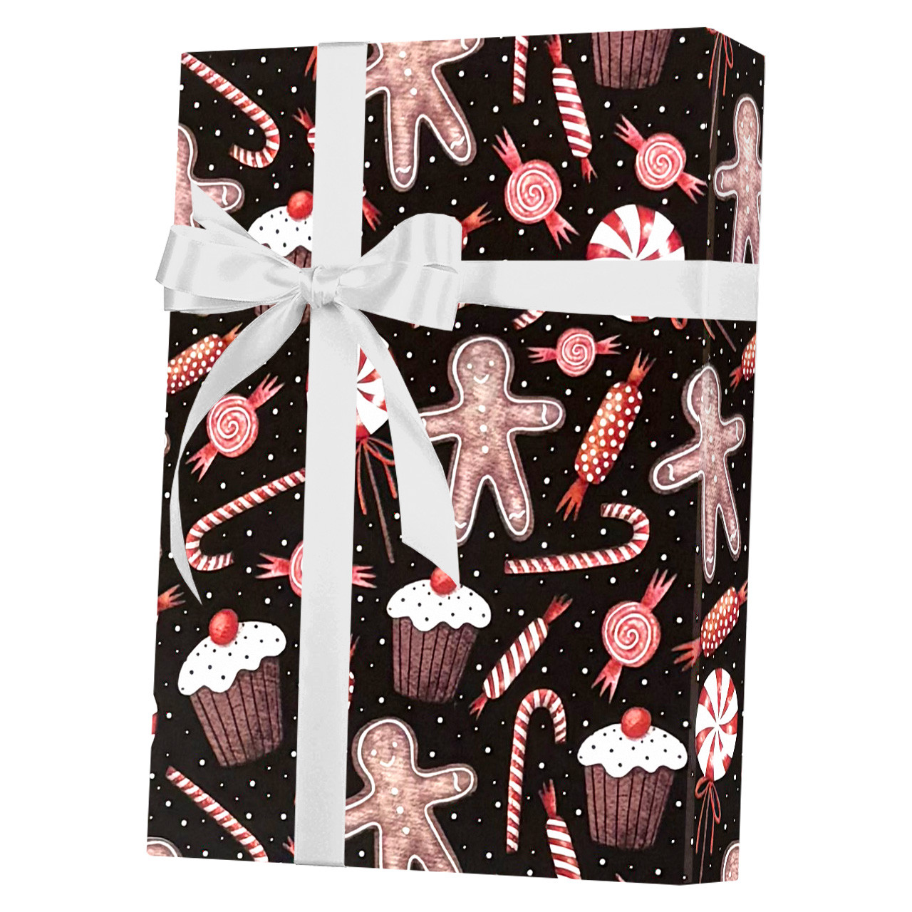 24" x 200' Sugar and Spice Gift Wrap