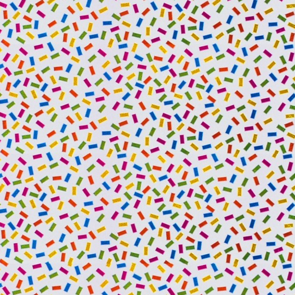 24" x 200' With Sprinkles Gift Wrap