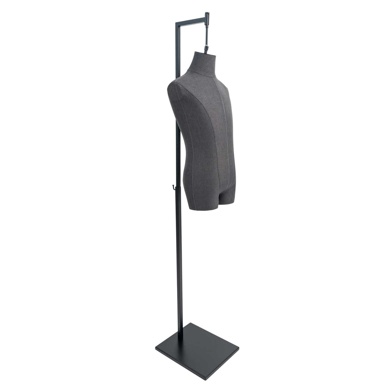 Deep Grey Male Hanging Torso Form