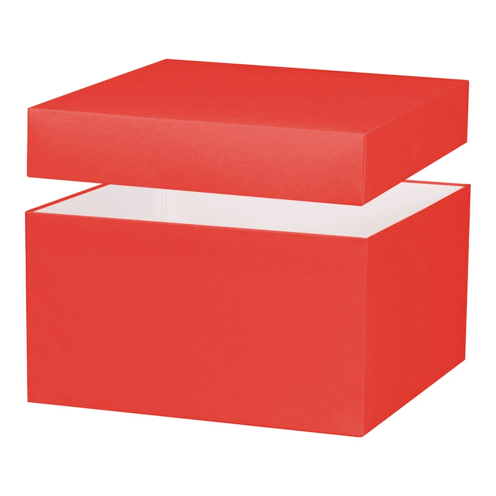 10"x10"x5-1/2"  Deluxe Gourmet Gift box - Red