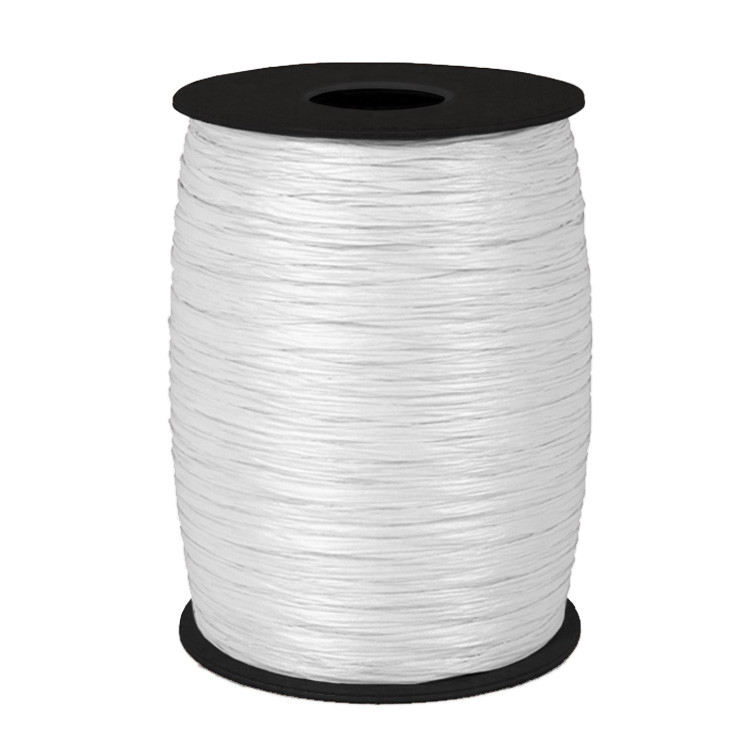Berwick White Matte Wraphia Ribbon 500 yds.