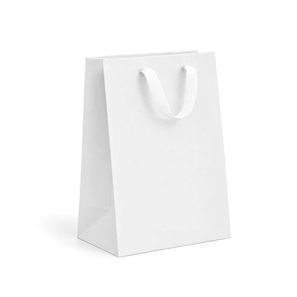 10" x 5" x 13" Wall Street White Manhattan Bags