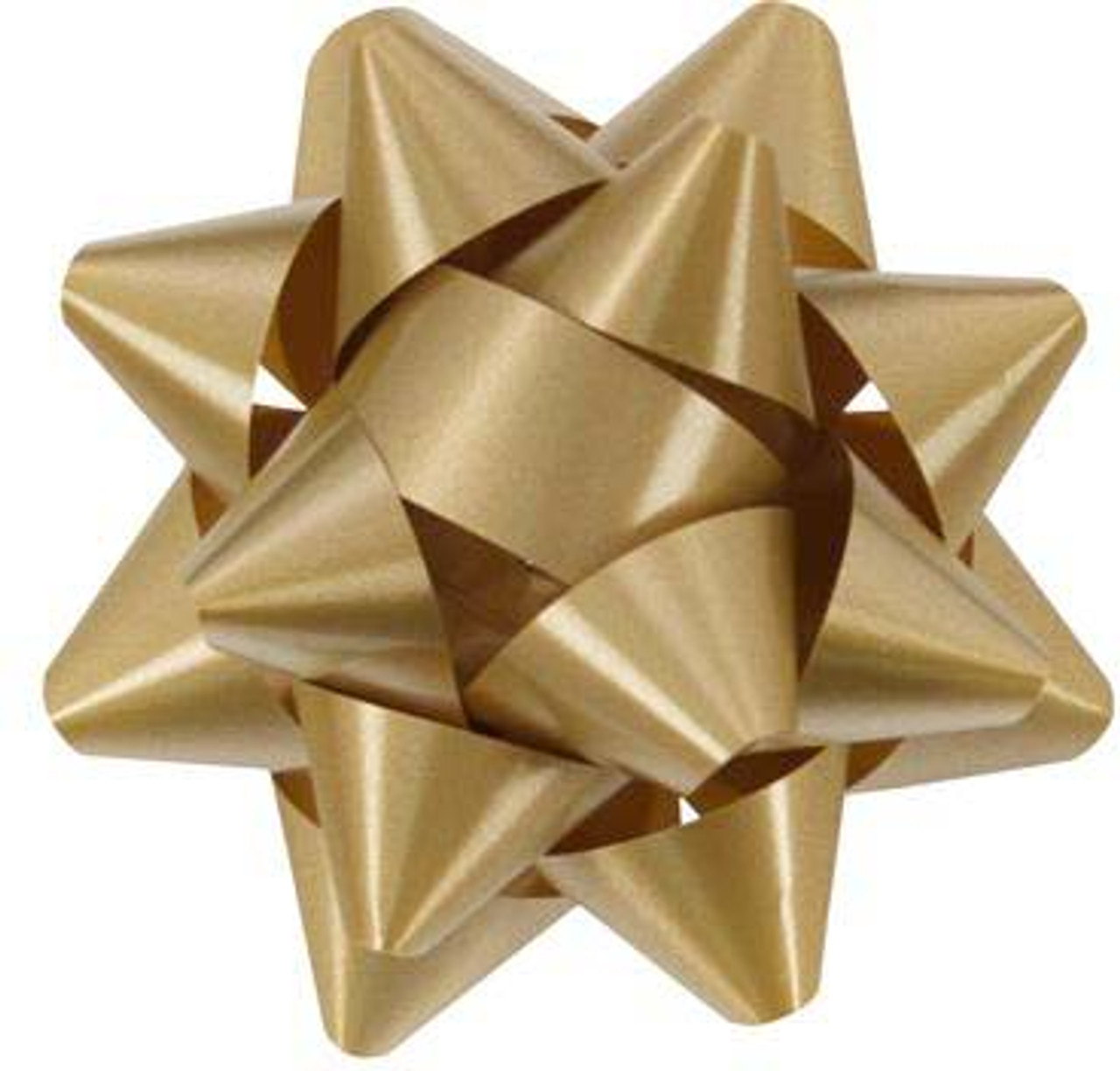 Holiday Gold 3-3/4" Star Bows per 200