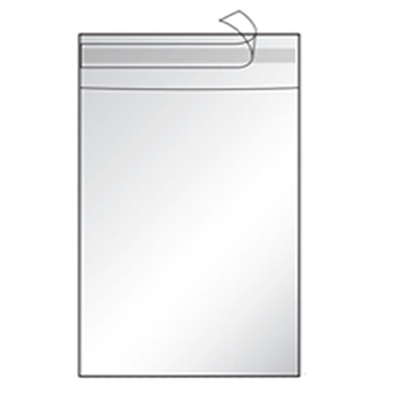 Clear 11-1/4" x14-1/8" Self Adhesive Cellophane Bags per 100 Per 100