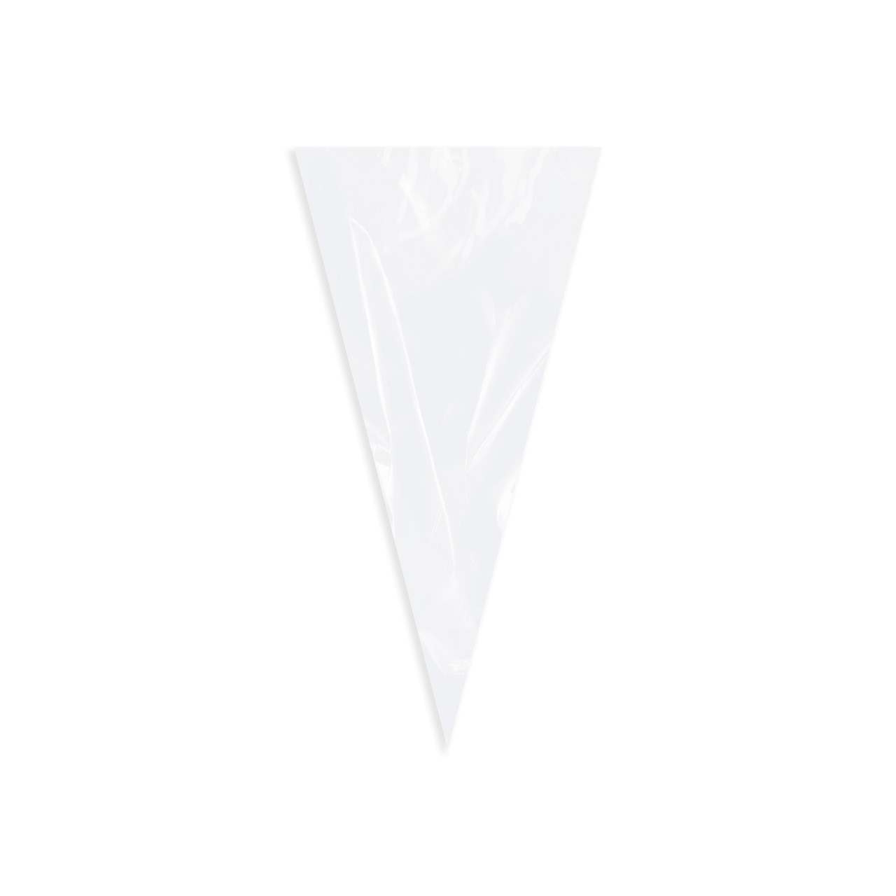 6" x 12" Small Clear Cellophane Cone Bags