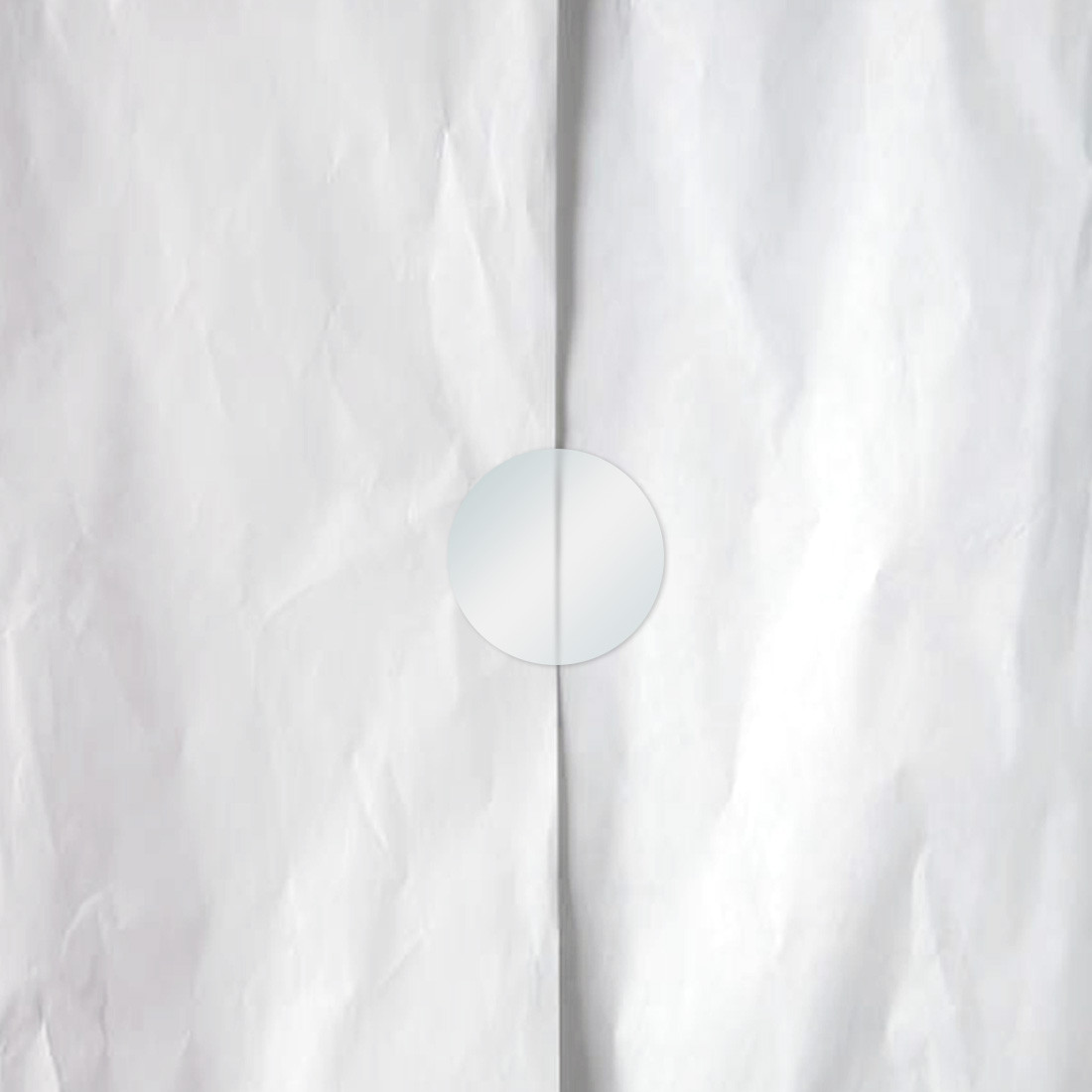 1" Clear Label