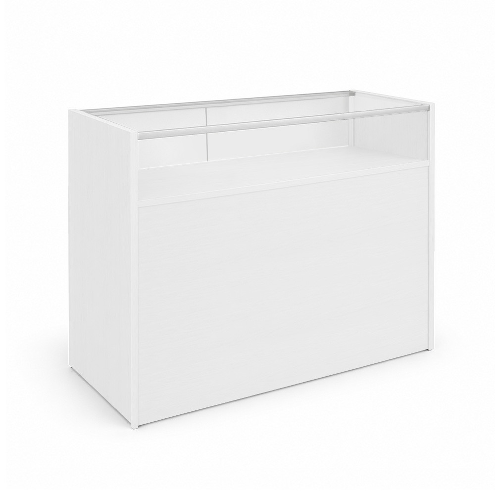 48" White Economy Jewellery Showcase