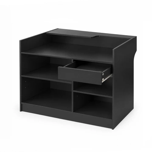 48" Black Ledgetop Counter