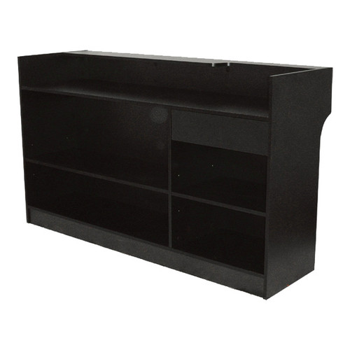 48" Black Ledgetop Counter