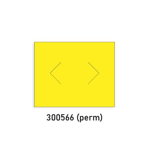 Yellow Permanent Labels for Monarch(R) 1136 Label Gun
